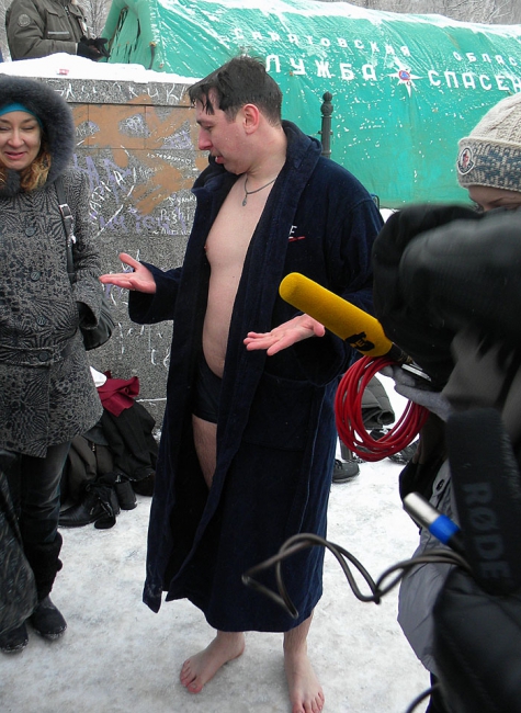 На Крещение четыре министра и зампред купались в проруби