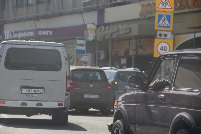 ДТП на Радищева сковало движение по всем направлениям