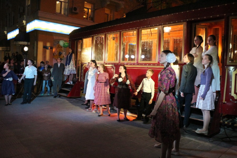 У трамвая «Семен» воссоздали историю Великой Отечественной войны