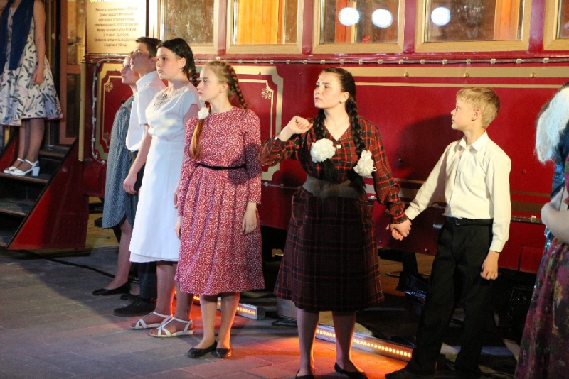 У трамвая «Семен» воссоздали историю Великой Отечественной войны