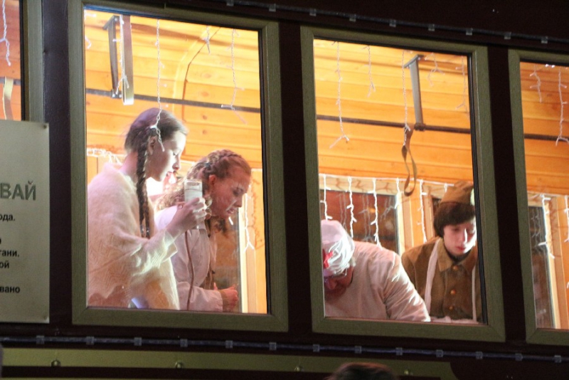 У трамвая «Семен» воссоздали историю Великой Отечественной войны
