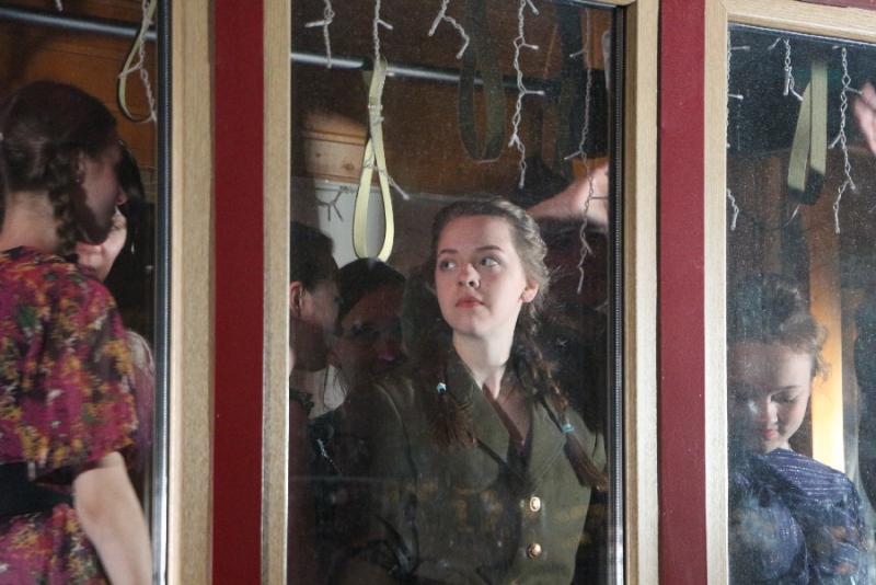 У трамвая «Семен» воссоздали историю Великой Отечественной войны