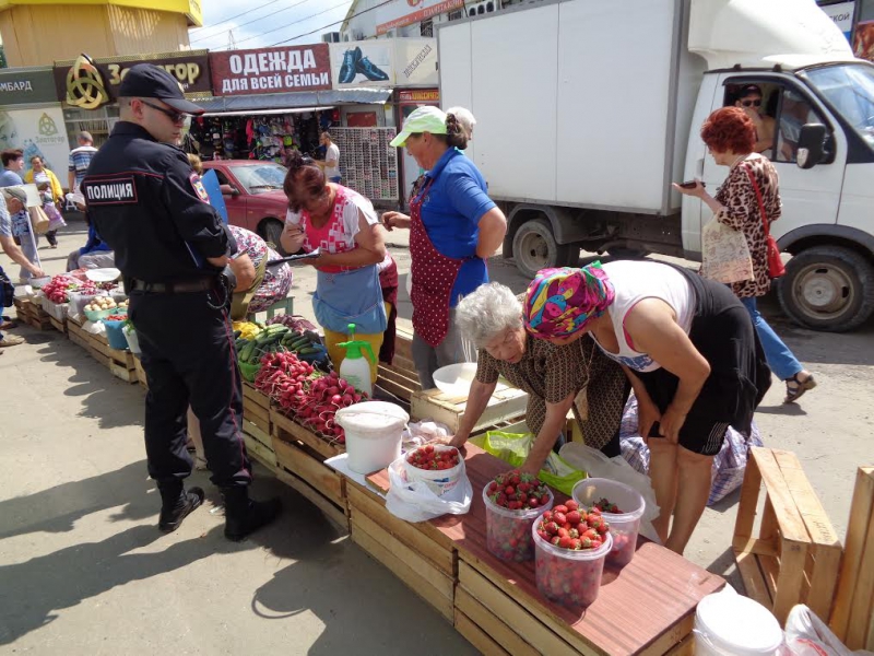 На 3-й Дачной пресечена работа 37 торговых мест