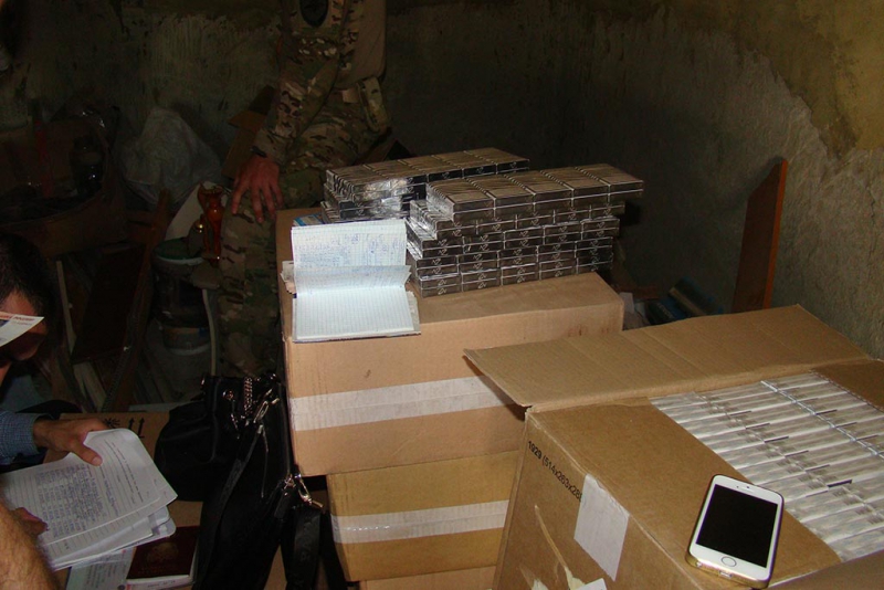 Задержаны продавцы нелегальных сигарет