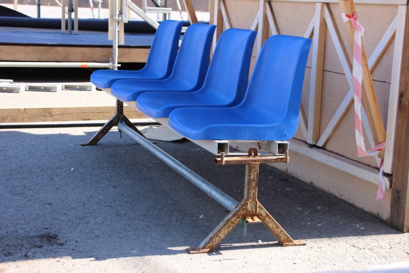 На Театральной площади собирают стадион для суперфинала по пляжному футболу