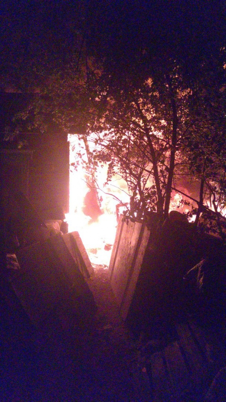 В Агафоновке крупный пожар уничтожил несколько домов