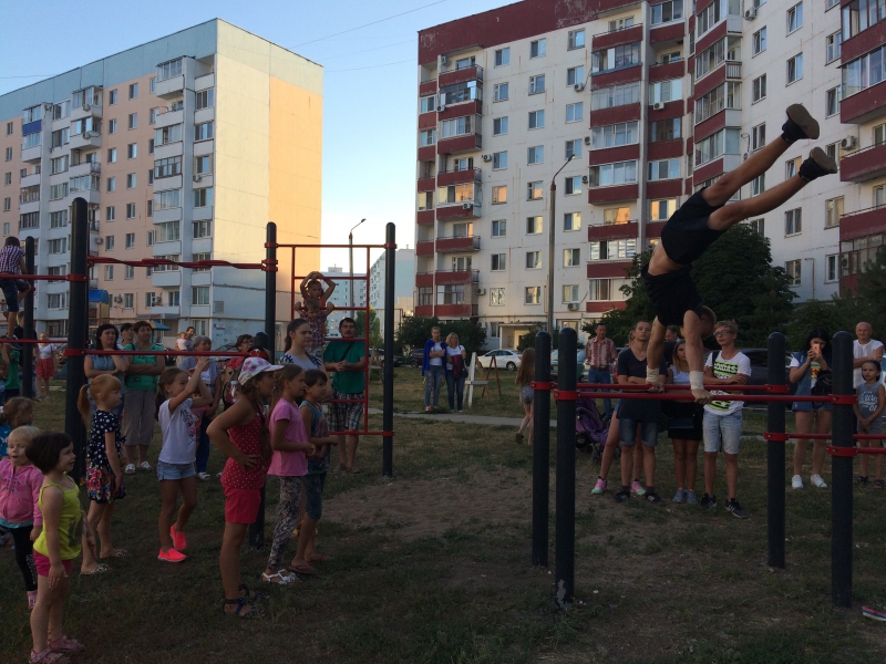 В Балакове презентовали проект «Дворовый тренер»