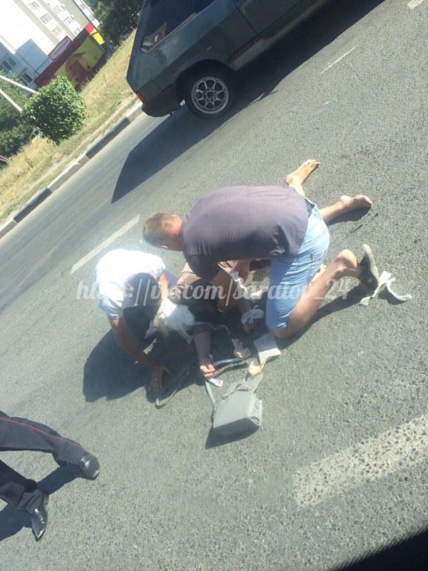 В Саратове сбитая на «зебре» учительница скончалась в больнице