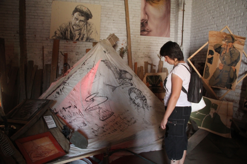 Фестиваль «Хвалынские этюды» стартовал с Арт-теста складов Рейнике