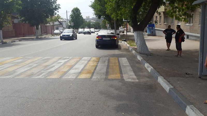 На Мясницкой «Шевроле Круз» сбил на «зебре» несовершеннолетнего