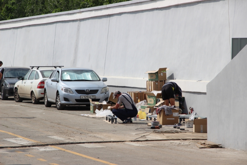 Плавучий фонтан у Саратова будут тестировать по ночам