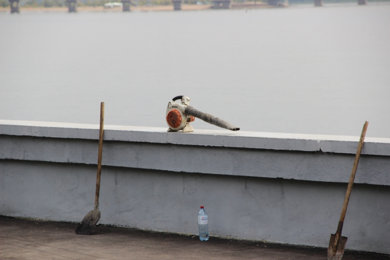Плавучий фонтан у Саратова будут тестировать по ночам