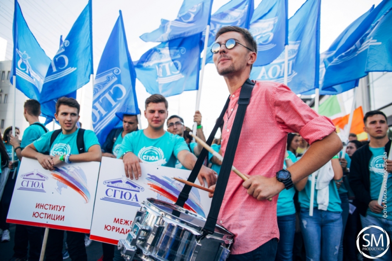 Первокурсники СГЮА приняли участие в фестивале «Поехали!»