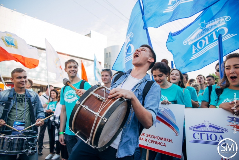 Первокурсники СГЮА приняли участие в фестивале «Поехали!»