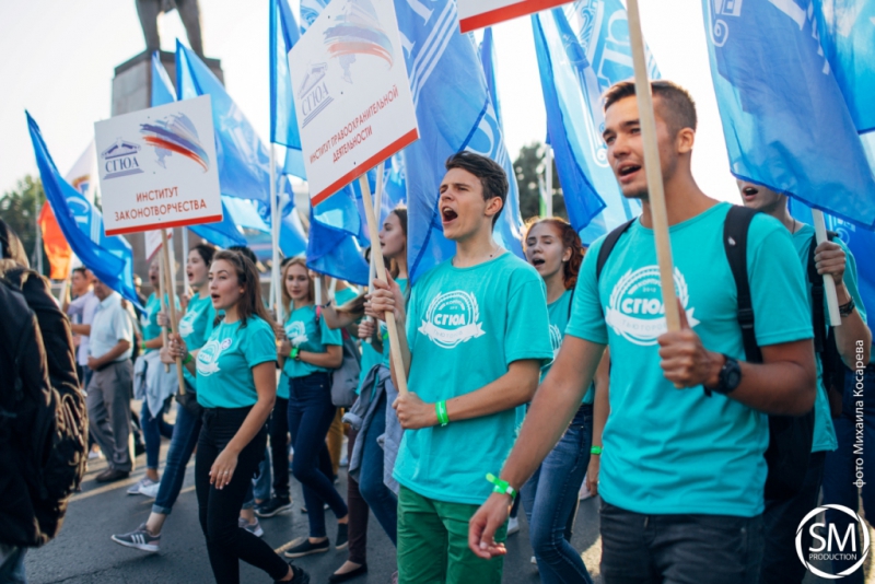 Первокурсники СГЮА приняли участие в фестивале «Поехали!»