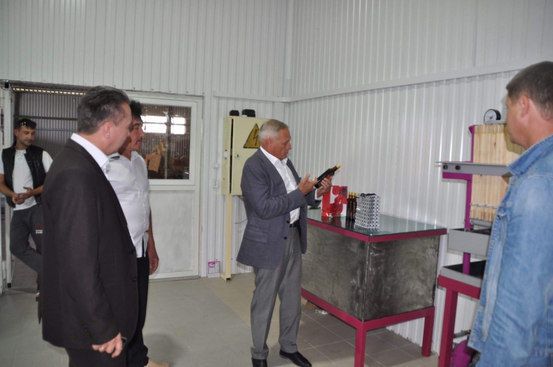 Василий Максимов: Одним из принципиальных показателей развития Ровенского района является создание новых предприятий