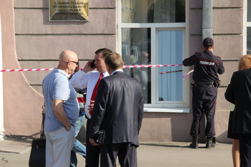 В Саратове эвакуировали сотрудников администрации города и гордумы