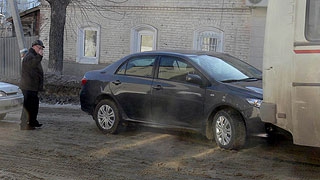 Глава общественной палаты попал в ДТП с автобусом Глава общественной палаты попал в ДТП с автобусом