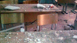 Площадь обрушения потолка в аткарской школе составила 4 метра