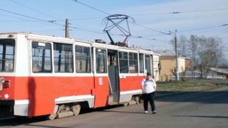 В Заводском районе обстрелян трамвай №9