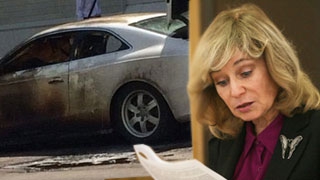 Елену Сергун заподозрили в поджоге своего автомобиля Елену Сергун заподозрили в поджоге своего автомобиля