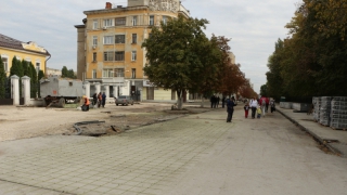 Основные работы на пешеходной зоне Саратова завершат к 27 октября