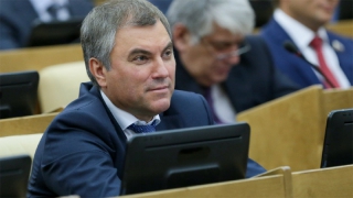 Вячеслав Володин избран председателем Госдумы 7-го созыва