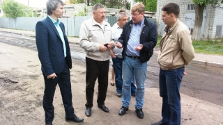 После визита руководителя «Дорожного контроля» Рогожина в Петровске отремонтировали дорогу