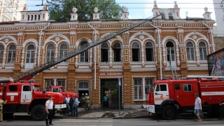 Площадь возгорания в «Доме художника» составила 60 кв.м