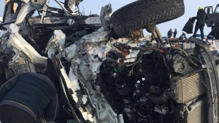 Под Энгельсом водитель иномарки погиб в аварии с «КамАЗом»