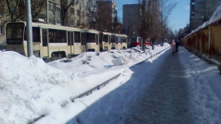 Авария в центре Саратова блокировала движение нескольких трамвайных маршрутов