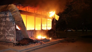 В Аркадакском районе сгорел магазин В Аркадакском районе сгорел магазин