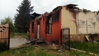 В Марксе сгорело здание швейной фабрики и три машины В Марксе сгорело здание швейной фабрики и три машины