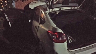 В Балаковском районе водитель «Гранты» протаранил дом и погиб