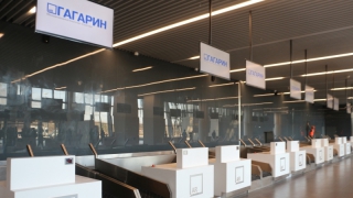 Взлетную полосу в аэропорту Гагарин обещают сдать со дня на день Взлетную полосу в аэропорту Гагарин обещают сдать со дня на день