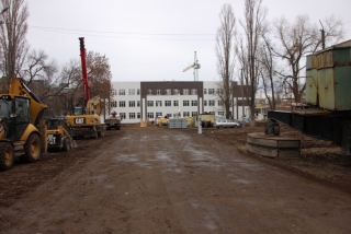 Жители Приволжского готовятся к открытию новой современной школы