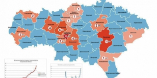 Составлена новая карта распространения коронавируса в Саратовской области