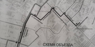 Улицу 2-ю Садовую закрывают до сентября, 8 автобусов изменят маршруты Улицу 2-ю Садовую закрывают до сентября, 8 автобусов изменят маршруты