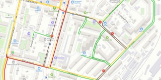 Автомобилисты возмущены пробками около СГТУ из-за работ «Т Плюс» Автомобилисты возмущены пробками около СГТУ из-за работ «Т Плюс»