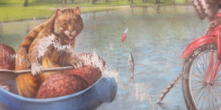 Нарисованных котов у администрации Саратова отреставрируют в ноябре Нарисованных котов у администрации Саратова отреставрируют в ноябре