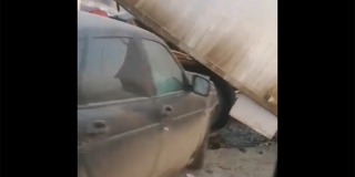 В Заводском районе у «ГАЗели» отвалился борт после ДТП с «Приорой» В Заводском районе у «ГАЗели» отвалился борт после ДТП с «Приорой»