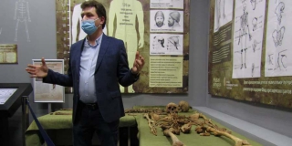 В парке «Россия – моя история» показали скелет «укекского богатыря»