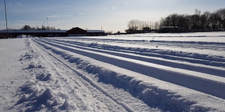 Снегопад. В Саратовской области возобновилось движение по федеральной трассе