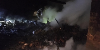 Саратовец заживо сгорел в полупустом доме на 6-й Дачной