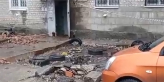 В Заводском районе произошло обрушение крыши дома