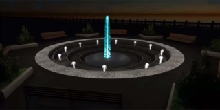 Саратовцам представили новый проект фонтана на строящейся набережной