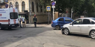 В Волжском районе мальчик пострадал в столкновении иномарок на перекрестке