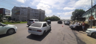 Девушка пострадала в массовой аварии на Ново-Астраханском шоссе