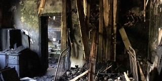 На Чапаева 5 пожарных расчетов тушили частный дом
