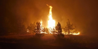 В Саратовской области за сутки природные пожары охватили площадь 35 га